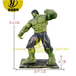Escultura <span class=keywords><strong>de</strong></span> personaje <span class=keywords><strong>de</strong></span> <span class=keywords><strong>película</strong></span> decorativa <span class=keywords><strong>de</strong></span> paisaje <span class=keywords><strong>de</strong></span> calle comercial <span class=keywords><strong>de</strong></span> tamaño real al aire libre estatua <span class=keywords><strong>de</strong></span> <span class=keywords><strong>Hulk</strong></span> Ironman <span class=keywords><strong>de</strong></span> fibra <span class=keywords><strong>de</strong></span> vidrio para Decoración - Product Image 5