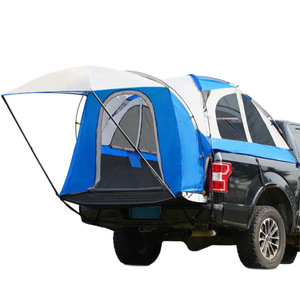 Tente pour pick-up 4-5 personnes, installation rapide, tissu Oxford, imperméable, protection solaire, protection contre la pluie, protection UV, camping trois saisons, extérieur - Product Image 5