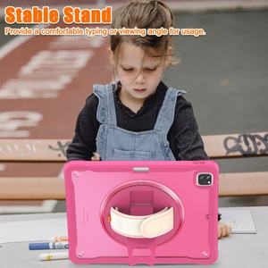 360 रोटेट पकड़ में निर्मित आईपैड प्रो 12.9 इंच 2022/2021/2020/2018 के लिए कंधे का पट्टा - Product Image 5