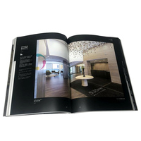 Impression professionnelle économique et écologique de brochures/catalogues/revues/tractats, reliure parfaite, offset, carton, formats personnalisés