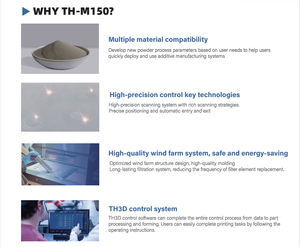 Professional TH-M150 Dental Metal <strong>3D</strong> <strong>Printer</strong> SLM <strong>3D</strong> Medical Stainless Steel Printing Service - Product Image 6