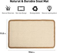 Griffoir pour chat en sisal écologique, luxueux, classique, canapé inclinable, hamac, coussin à gratter en bois, jouet à gratter pour animaux de compagnie, cadeau de Noël