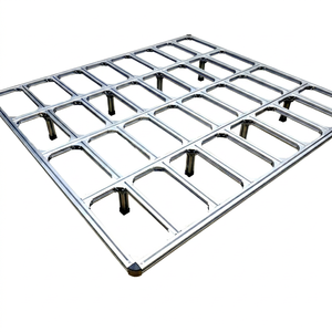 Internet Celebrity Aluminum Profile Suspension <b>Bed</b> <b>Frame</b> DIY Custom Processing 1.2~2.0M Bedroom Fire Resistant Roofing Park - Product Image 1