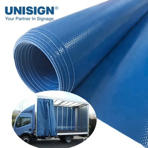 Poly bâche de bâche de PVC de <span class=keywords><strong>prix</strong></span> usine avec la bâche renforcée par feuille en plastique UV de tissu pour l'agriculture/couverture industrielle - Product Image 3