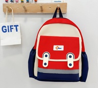 Sac à dos enfant ergonomique ultraléger à motif dessin animé, pour garçons, soulagement de la pression, idéal pour l'école primaire et les voyages