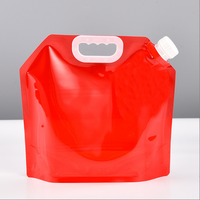 Sacs à eau pliables transparents, grande capacité, pratiques, pour l'extérieur, sacs à eau en vrac, sacs à bière, voyage, randonnée, camping