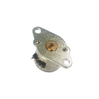 Moteur pas à pas micro 8 mm OD 2 phases bipolaires 5 V CC angle de pas de 18 degrés boîtier métallique RoHS pour instruments optiques