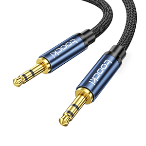 Toocki Лидер продаж, хорошая цена, аудиокабель от 3,5 мм до 3,5 мм, мужской аудиокабель - Product Image 1