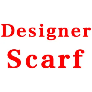 Модный кашемировый шарф, индивидуальная печать букв, шаль, темпераментный теплый брендовый дизайнерский шарф с логотипом