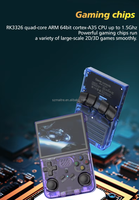 Nouvelle console de jeu portable R36XX 64GB mise à jour fonction Wifi 3.5 pouces prise en charge de l'écran Console de jeu vidéo rétro à 2 joueurs