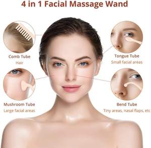 Nhà sử dụng vẻ đẹp thiết bị liệu pháp ánh sáng đèn tần số cao trị liệu Cây Đũa phép <span class=keywords><strong>Ozone</strong></span> vẻ đẹp máy trên khuôn mặt - Product Image 4