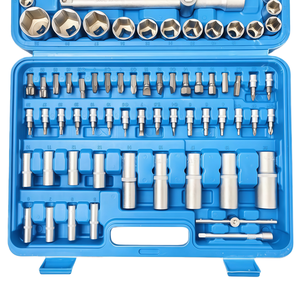 ชุดเครื่องมือซ่อมรถยนต์อเนกประสงค์คุณภาพสูง 108 in 1 ชุดประแจบล็อกพร้อมด้ามขันแบบมืออาชีพ สำหรับซ่อมแซมและใช้งานในครัวเรือน - Product Image 5