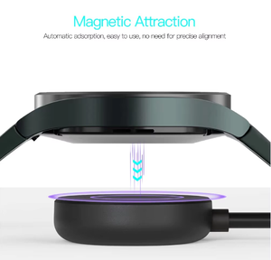 FCC UKCA CE charge rapide magnétique sans fil pour <span class=keywords><strong>Samsung</strong></span> <span class=keywords><strong>Galaxy</strong></span> <span class=keywords><strong>Watch</strong></span> 3 4 5 6 <span class=keywords><strong>Active</strong></span> 1 <span class=keywords><strong>2</strong></span> montre de sport <span class=keywords><strong>chargeur</strong></span> de câble USB - Product Image 6