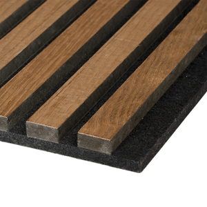 Panel de Pared Acústico Ignífugo e Impermeable, Panel de Chapa de Madera, Listones Decorativos 3D, Compre Paneles Acústicos - Product Image 2