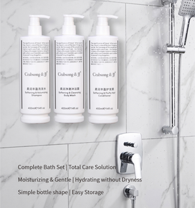 Crabsong&<span class=keywords><strong>JJ</strong></span> Set de Artículos de Aseo para <span class=keywords><strong>Hotel</strong></span> de 400 ml, Gel de Ducha Limpiador e Hidratante, Champú y Acondicionador para Baño de <span class=keywords><strong>Hotel</strong></span> - Product Image 3