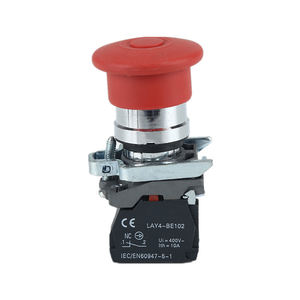 Interrupteur à bouton-poussoir en acier inoxydable, indice de protection IP65, 10A, 1NO, design encastré, anti-accrocs, facile à nettoyer pour l'hygiène des appareils ménagers - Product Image 5