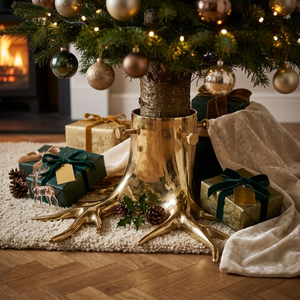 Nouveau design, taille personnalisée, supports de <span class=keywords><strong>sapin</strong></span> de Noël en métal, support de <span class=keywords><strong>sapin</strong></span> de Noël doré, <span class=keywords><strong>racine</strong></span> <span class=keywords><strong>d</strong></span>'arbre dorée - Product Image 2