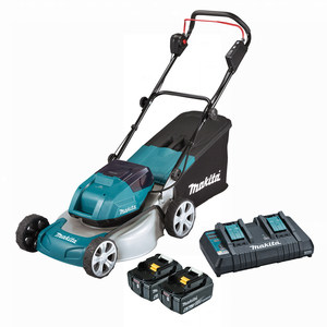 <span class=keywords><strong>Tondeuse</strong></span> à gazon sans fil <span class=keywords><strong>Makita</strong></span> DLM460Z 18V, moteur sans balais, largeur de coupe 460 mm, hauteur de coupe maximale 75 mm, 1450 W, alimentée par <span class=keywords><strong>batterie</strong></span> au lithium - Product Image 2