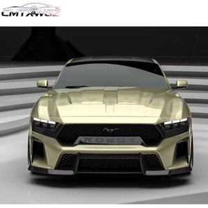 Kit de pare-chocs avant en fibre de carbone de style Jedi pour Ford Mustang S650 2024+ - Product Image 5