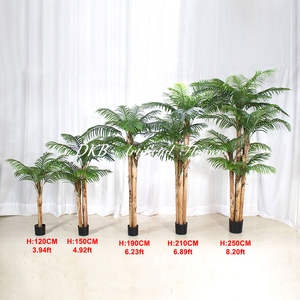 DKB Factory Wholesale Outdoor Green Plant Artificial Brazilwood <b>Tree</b> With Pot for Home Interior Decorative - Product Image 2