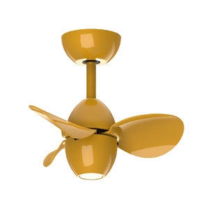 2025 nouveau LED 5 lames DC/AC moteur corps en verre ventilateur de plafond lumière 10 ans garantie fonctionnement silencieux pour bureau à domicile usage Commercial - Product Image 1