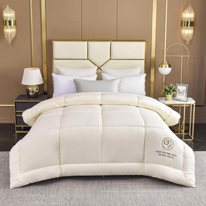 Edredón <span class=keywords><strong>de</strong></span> Lana para Cama, para Todas las Estaciones, 100% Lana Australiana Pura, Tamaño King, Edredón <span class=keywords><strong>de</strong></span> Lana <span class=keywords><strong>de</strong></span> Cordero - Product Image 5