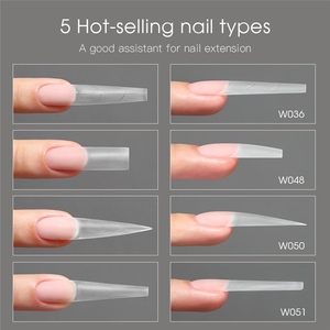 MRNAIL - Pegatinas Profesionales <span class=keywords><strong>para</strong></span> Extensión de Uñas, Fácil Aplicación, Moldes <span class=keywords><strong>para</strong></span> Uñas Postizas <span class=keywords><strong>para</strong></span> Extensiones Fuertes y de Aspecto Natural en los Dedos - Product Image 6