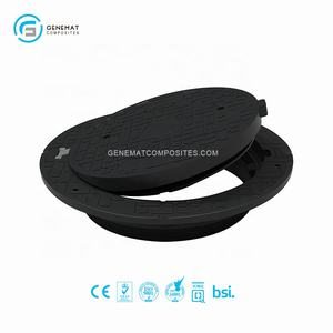 Zelfnivellerende drijvende anti diefstal putdeksel hars putdeksel Composiet medium duty putdeksel - Product Image 2