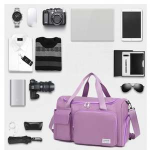 Bolsa de Deporte Impermeable de Moda, Bolsa de Viaje Grande para Fin de Semana, Bolsa de Hombro, Bolsa de Gimnasio para Mujer - Product Image 4