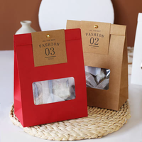 Sacs cadeaux de Noël de luxe écologiques et recyclables, impression offset, boîtes personnalisées pour petites fêtes, pour bonbons et en-cas
