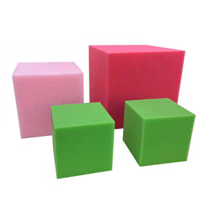 Blocs de mousse surdimensionnés carrés 5x5x5cm 15x15x15cm 20x20x20cm Éponge haute résilience Protection pour trampoline de terrain de jeu pour enfants - Product Image 1