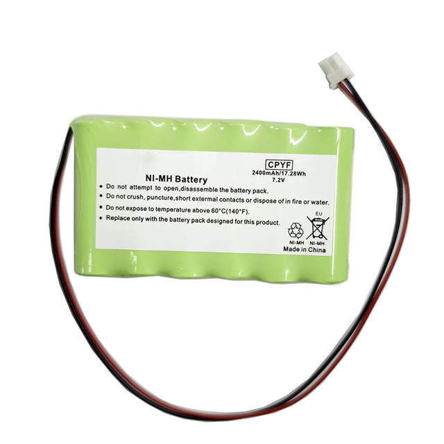 EWT Nickel Metal Hybride AA 7.2V 2400mAh 6S1P Battery Pack for Flashlight & Toys 12-Month Warranty Replacement