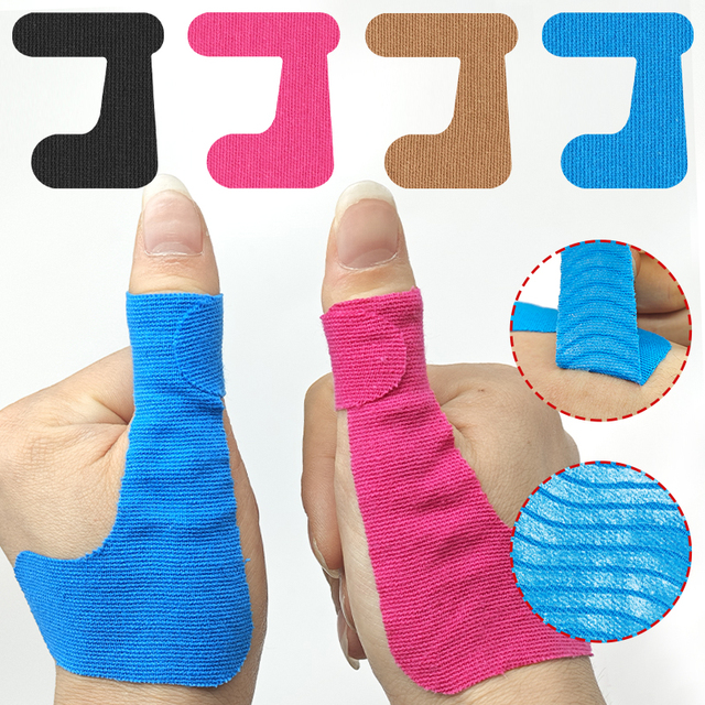 Cotton Thumb Support Stickers Elastic Breathable Lightweight Professional Protection Hook Loop Closure Hand Guard Patches Thumb