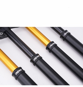 <span class=keywords><strong>Tija</strong></span> de sillín telescópica de aleación de aluminio con altura ajustable RIRO y barra de extensión de altura ajustable para ciclismo - Product Image 3
