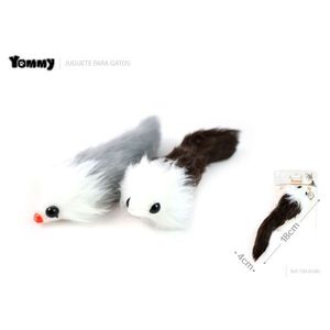 Yommy <b>Cat</b> <b>Toy</b> Mouse Plush 18cm <b>Interactive</b> Pet Plaything - Product Image 1