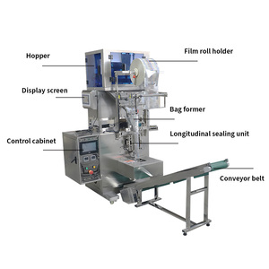 Machine d'emballage entièrement automatique à 4 têtes pour granulés, vis et petits accessoires. - Product Image 3