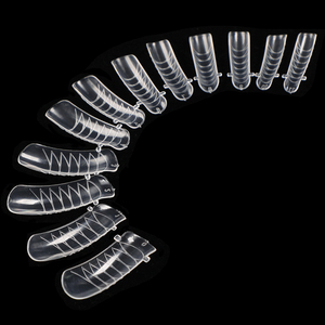 12 Tailles, Logo Personnalisé, Formes Doubles en Gel PP pour Ongles, Moules d'Extension Rapide pour Manucure - Product Image 4