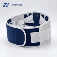 Ceinture de soutien lombaire personnalisée avec logo, double sangle de traction, respirante, en maille, pour le dos