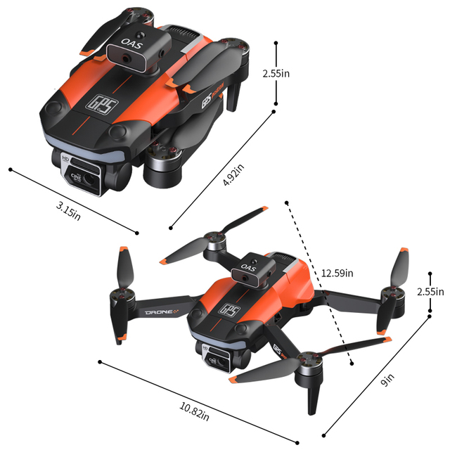 2023 Original XUEREN JJRC X26 RC Drone Obstacle Avoidance Drone With 4K Professional Dual HD Camera GPS Hover FPV Quadcopter Toy