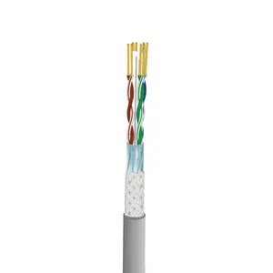 <span class=keywords><strong>Cable</strong></span> <span class=keywords><strong>de</strong></span> Comunicación LAN Cat6 <span class=keywords><strong>de</strong></span> Alta Calidad para Interiores, <span class=keywords><strong>de</strong></span> Baja Pérdida, 8 Núcleos, 23 AWG, <span class=keywords><strong>de</strong></span> Cobre, con Cubierta <span class=keywords><strong>de</strong></span> PE/AT y Caja <span class=keywords><strong>de</strong></span> Extracción, 305 m, Probado - Product Image 1