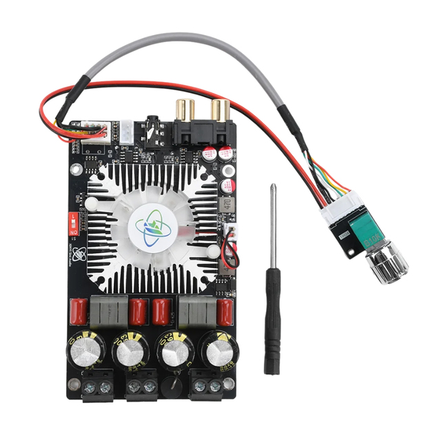 TPA3251D2 Class D Amplifier Pure Rear Stage Amplifier Board HiFi Stereo Audio Power Amplifier Module 2-Channel 220W*2/Mono 350W