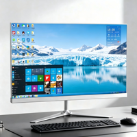 19 " Core I3 I5 I7 AIO Integrated Card Desktop Monoblock Computer Barebone All in One PC Computer With Office