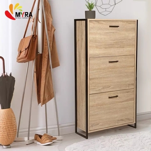<span class=keywords><strong>Zapatero</strong></span> <span class=keywords><strong>de</strong></span> Madera <span class=keywords><strong>de</strong></span> <span class=keywords><strong>Diseño</strong></span> Moderno con Puertas, Mueble <span class=keywords><strong>para</strong></span> Zapatos <span class=keywords><strong>para</strong></span> la <span class=keywords><strong>Entrada</strong></span> - Product Image 4