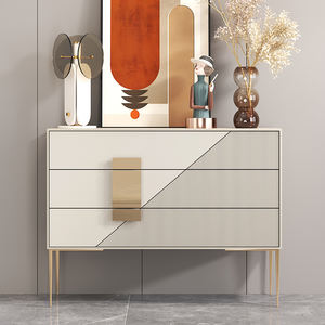 Buffet multifonctionnel en bois massif pour la <span class=keywords><strong>maison</strong></span> italienne moderne et simple Armoire de salon avec blocage des couleurs Armoire à chaussures - Product Image 6