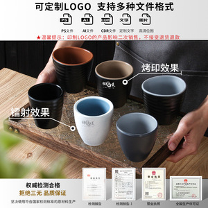 Tazas de melamina Xiangyuan, tazas comerciales para restaurantes, tazas de imitación de porcelana, tazas especiales para té de hoteles y restaurantes de hot pot. - Product Image 4