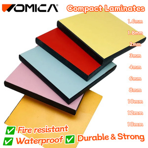 Plaques compactes HPL ignifuges modernes Womica, feuilles de stratifié haute pression pour la décoration et le revêtement mural - Product Image 2