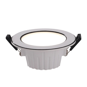 Lámpara LED Comercial Empotrada en el Techo, Iluminación Interior sin Marco, Alimentación por CA, 4100K, Blanco Neutro, Aluminio Negro, CRI 90 - Product Image 3