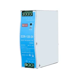 Catu Daya 12vdc Din Rail 24V 36V 48V 25W 35W 50W 100W 150W 200W 350W Switching Power Supply untuk Untuk Led Strips