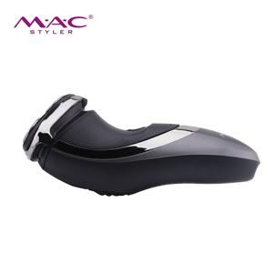 Высококачественная перезаряжаемая Бритва для мужчин, горячая Распродажа, бритва с триммером для волос, лучшая электрическая бритва, вращающаяся машинка для бритья с 3 головками - Product Image 4