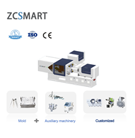 Máquina de moldeo por inyección automática eléctrica horizontal multifuncional de 350 toneladas para materiales ABS/PP/PC